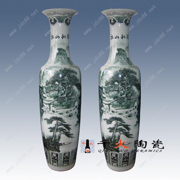 供应陶瓷大花瓶厂家，落地大花瓶