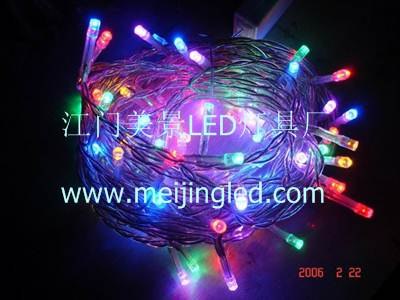 供应LED全彩外露灯串LED圣诞灯串
