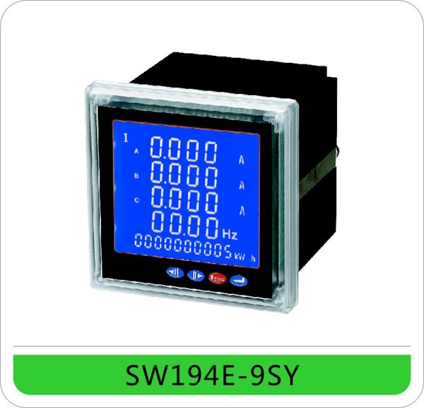 供应SW194E-9SY液晶显示多功能电力仪表