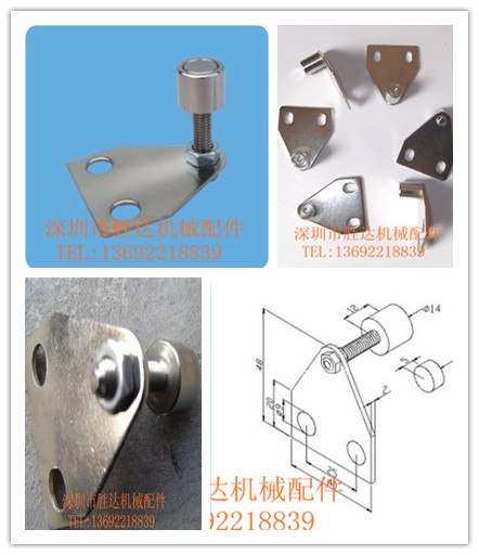 供应门吸门阻门碰铝型材配件工业配件