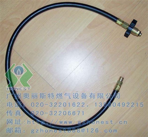 供应LPG液化气高压胶管带止回高压橡胶管