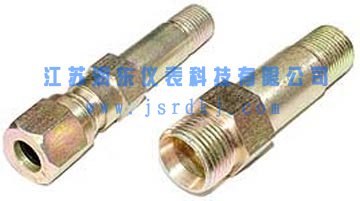 供应加长直通卡套式接头