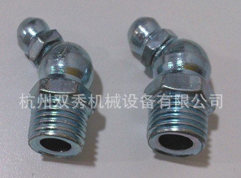 供应45度弯油嘴，M10*1铁镀锌