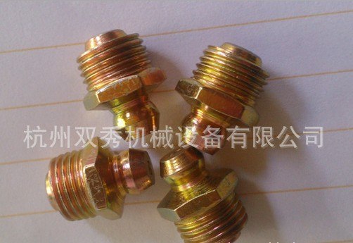 供应M10*1压注油嘴，直通式黄油嘴