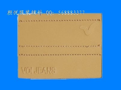 供应皮标 皮牌 仿皮标 硅胶标