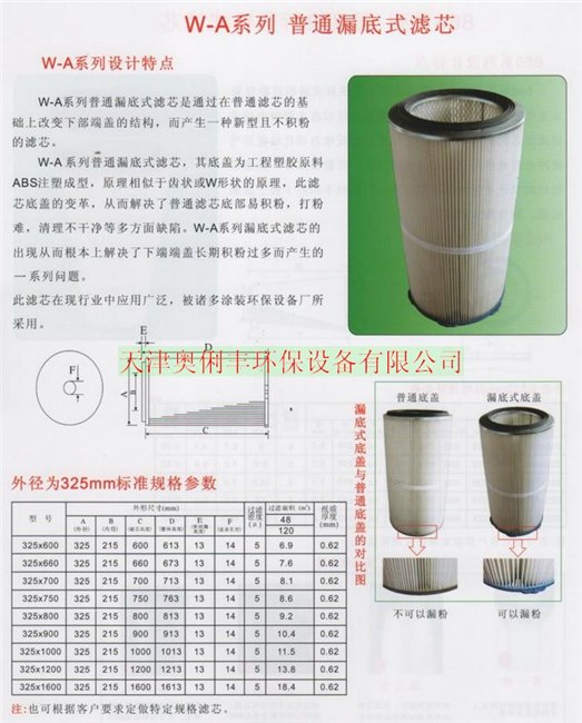 供应天津塑料端盖滤筒价格，塑料端盖滤筒生产厂家直销
