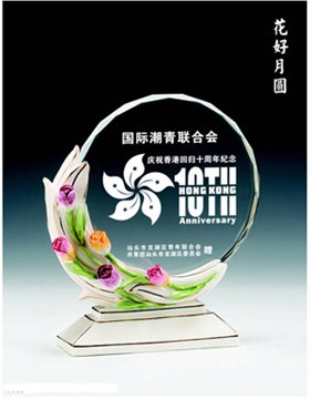 供应宁波商会协会水晶文化礼品温州学校文化礼品上海新闻媒体文化礼品