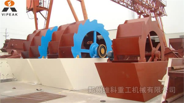 供应砂子流失少、质量有保障的轮斗洗砂机生产设备