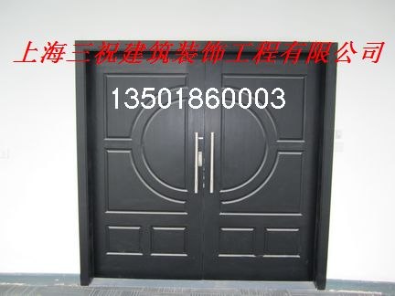 供应双开实木门厂房装修吊顶隔墙