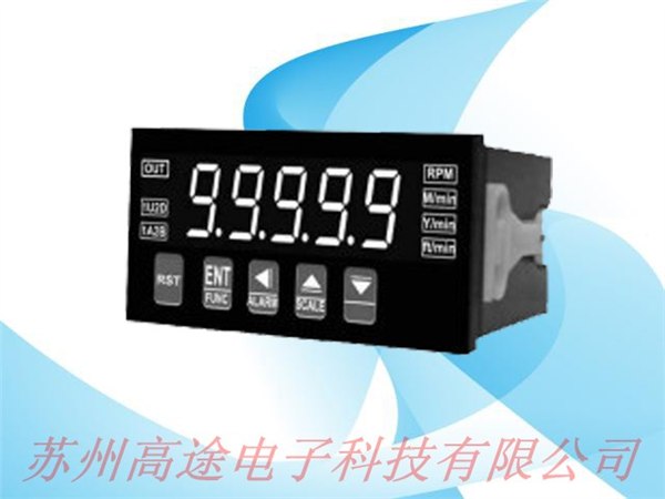 供应微电脑型双输入转速线速运算型电表