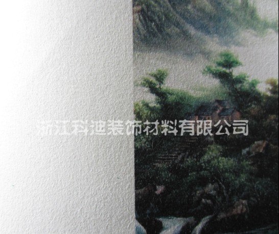 供应溶剂亚光绒布墙纸