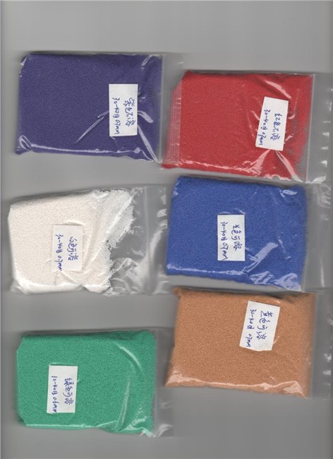 供应彩色粒子 可溶粒子 磨砂粒子 可溶珠光霍霍巴粒子  厂家直销