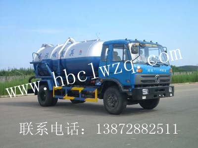 东风153真空吸污车