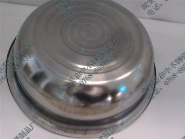 不锈钢40cm反边面盆，和中不锈钢制品厂