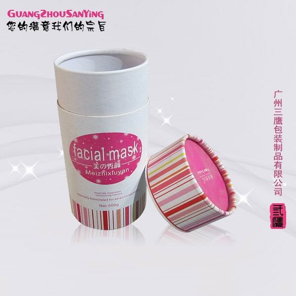 【广州三鹰】化妆品纸罐筒圆筒纸罐筒包装纸管包装