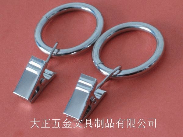 供应窗帘夹价格，窗帘夹子价格优惠，圆圈夹，长钩窗帘夹图片