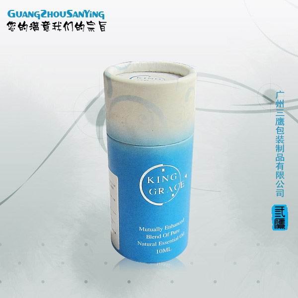 【广州三鹰】厂家直销纸罐/圆筒纸罐/香水纸罐/精油罐