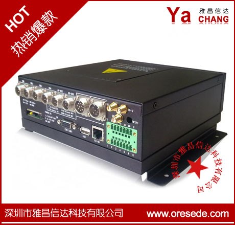 供应八路视频3G+GPS车载录像机 8路3G车载监控系统 八路3G车载网络录像机