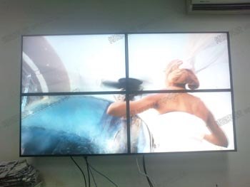 供应鸡西2屏液晶屏拼接 1×2 液晶拼接屏上门安装