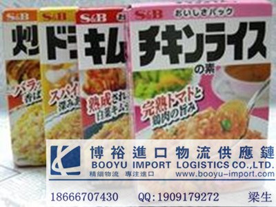 调味品/番茄酱/食用酱料进口清关程序