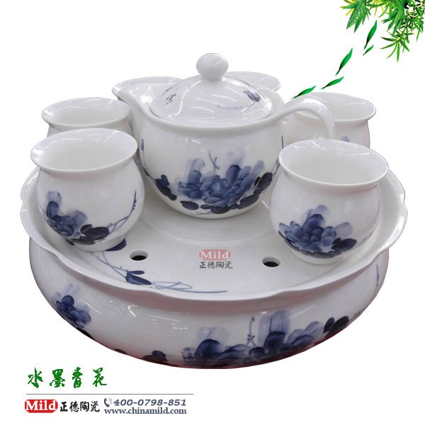 供应景德镇茶具批发厂家 茶具订做厂家 陶瓷茶具