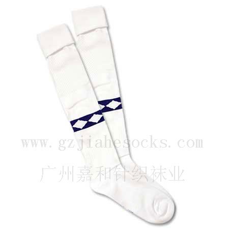 供应毛巾底足球袜 黑白足球袜 中筒足球袜