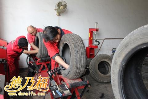 石家庄轮胎技术培训 石家庄轮胎修补学习培训 轮胎修复培训