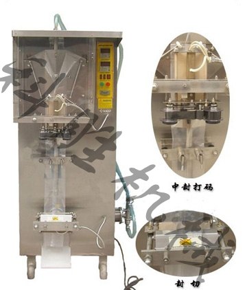 供应沧州科胜2000型液体洗洁精果汁自动包装机