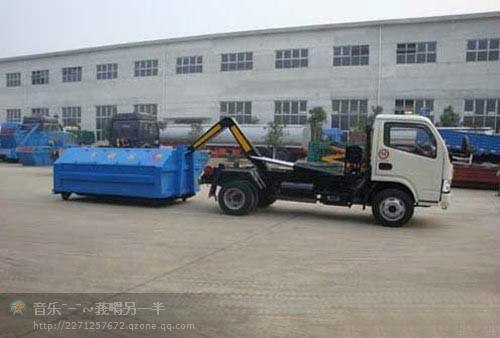 摆臂垃圾车价格145液压盖式摆臂式垃圾车现车多少钱一台
