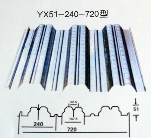 供应yx51-240-720楼承板