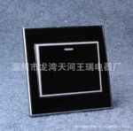 供应墙壁开关插座厂家直销镜面一开单控开关