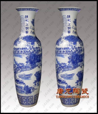 供应落地大花瓶，陶瓷大花瓶，开业礼品
