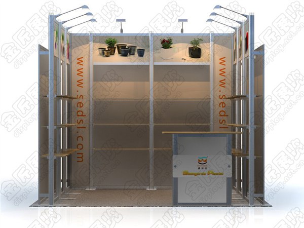 拉着箱子去参展，会动的可重复使用展架 ，DIY组合可拆卸便携展位