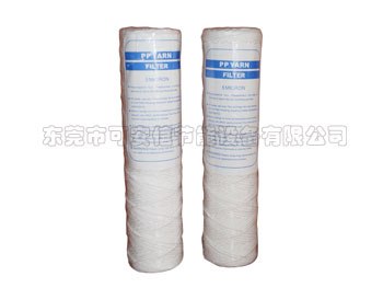 供净水器线绕滤芯,超滤净水器线绕滤芯,东莞可安信线绕滤芯规格