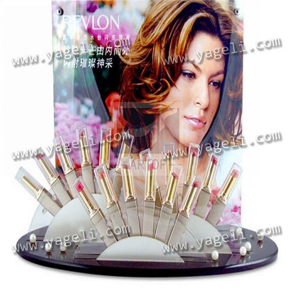 供应安徽有机玻璃化妆品展示架，压克力化妆品展示架加工，安徽