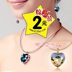 供应伊特韩国饰品批发网直销饰品免费一件代发奥地利水晶天鹅项链