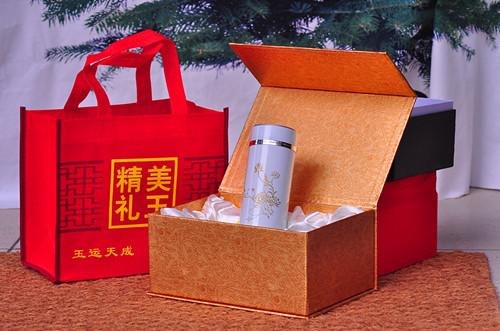 【天然玉石茶杯】木鱼石 成都礼品公司 促销品采热潮第一波