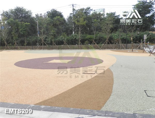 彩色透水混凝土