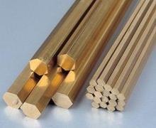 供应各种规格环保H62六角黄铜棒
