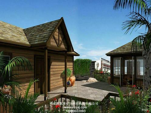 圣安居木屋公司专业修建生态木屋，优惠木屋报价