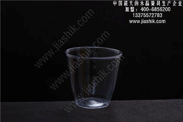 山东一次性水晶餐具四件套|航空餐具|环保透明水晶餐具杯碗碟勺