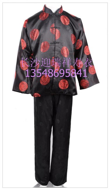 供应金丝棉高档寿衣可以量身定做