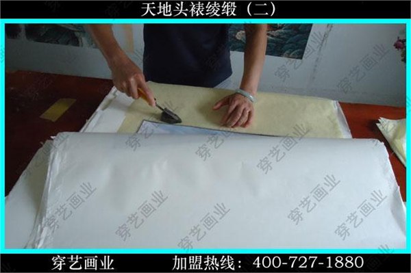桂林字画装裱技术视频学习及字画装裱技巧