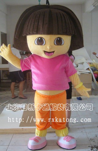 供应人偶服装卡通人偶动漫服装朵啦