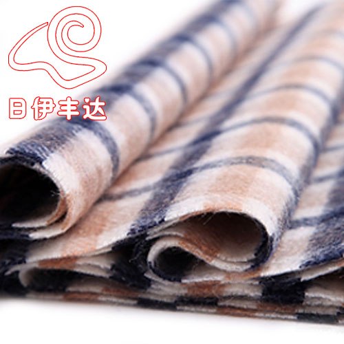 供应现货 420G羊绒 呢料子 纯山羊绒毛呢面料