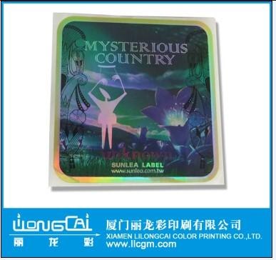 厦门PET标签纸印刷/彩色PET标签纸印刷