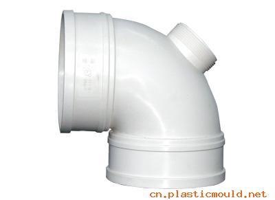 批发高质PP扩口弯头管件模具 带口弯头管件模具 黄岩弯头管件