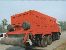 沥青路面同步封层车