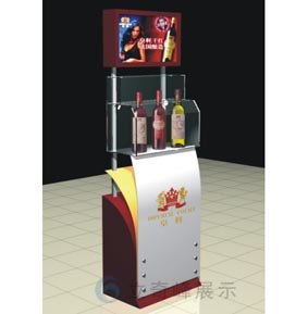 厂家供应 红酒展示架 红酒展示柜 批量定制 精心制作