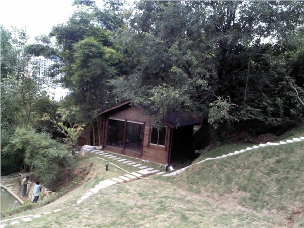 木别墅/木屋，防腐木直销，福建防腐木厂家，福州大自然木结构